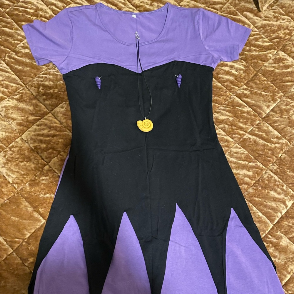 Womens XS Ursula Halloween Costume Dress